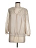 Max Edition 100% Polyester Ivory Long Sleeve Blouse Size M - photo 1