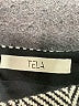 Tela Chevron-herringbone Gray Wool Skirt Size EU 42 / US 12 - photo 4