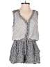 YFB 100% Rayon Polka Dots Gray Romper Size XXS - photo 1