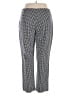 Foxcroft Chevron-herringbone Silver Casual Pants Size 16 - photo 2