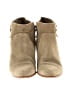 Violet & Red Tan Ankle Boots Size 6 1/2 - photo 2
