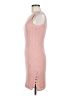 Guess 100% Rayon Solid Pink Cocktail Dress Size M - photo 5