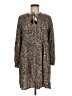 Old Navy Animal Print Brown Casual Dress Size M - photo 1