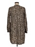 Old Navy Animal Print Brown Casual Dress Size M - photo 2