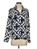 Express Outlet 100% Polyester Blue Long Sleeve Blouse Size XS - photo 1
