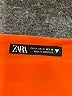 Zara 100% Polyester Orange Cocktail Dress Size S - photo 6