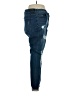 Express Solid Blue Jeans Size 16L - photo 4