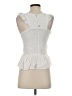 Sim & Sam 100% Rayon Ivory Sleeveless Blouse Size S - photo 2