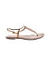 Sam Edelman 100% Leather Tan Brown Sandals Size 8 1/2 - photo 1