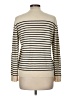 Zara Stripes Ivory Turtleneck Sweater Size M - photo 2