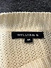 William B Chevron-herringbone Brown Pullover Sweater Size M - photo 7