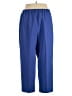 Assorted Brands 100% Polyester Solid Blue Casual Pants Size 8 - photo 2