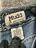 Mudd Animal Print Blue Denim Shorts Size 17 - photo 3