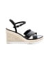 Stuart Weitzman Black Wedges Size 10 - photo 1