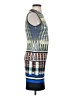 Clover Canyon Graphic Blue Cocktail Dress Size S - photo 4