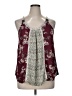 Jolt Burgundy Sleeveless Blouse Size XL - photo 1