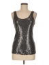 Express Silver Sleeveless Top Size M - photo 1