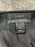 J.Crew 100% Wool Solid Black Casual Skirt Size 14 - photo 4