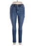 Express Outlet Solid Blue Jeans Size 14R - photo 1