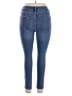 Express Outlet Solid Blue Jeans Size 14R - photo 2