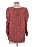 Max Studio Red 3/4 Sleeve Blouse Size S - photo 2