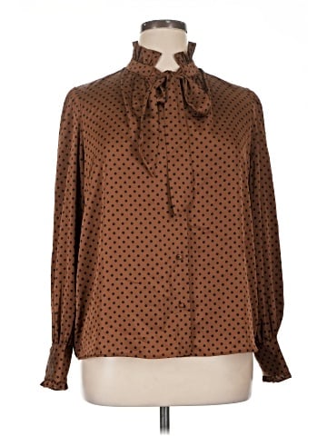 Maison d' Amelie Long Sleeve Blouse (view 1)