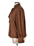Maison d' Amelie Polka Dots Brown Long Sleeve Blouse Size XL - photo 5