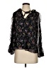 1.State 100% Polyester Black 3/4 Sleeve Blouse Size XS - photo 1