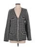 Talbots Houndstooth Gray Blazer Size L - photo 1