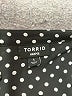 Torrid 100% Polyester Polka Dots Black 3/4 Sleeve Blouse Size 1X Plus (1) - photo 7