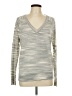 Moth Metallic Silver Pullover Sweater Size L - photo 1