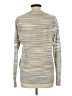 Moth Metallic Silver Pullover Sweater Size L - photo 2