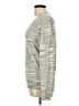 Moth Metallic Silver Pullover Sweater Size L - photo 5