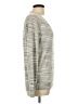 Moth Metallic Silver Pullover Sweater Size L - photo 4