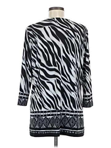 Susan Graver 3/4 Sleeve Blouse (view 2)