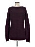 Ann Taylor LOFT 100% Cotton Burgundy Pullover Sweater Size M - photo 2