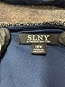 SLNY 100% Polyester Solid Blue Cocktail Dress Size 18w - photo 7