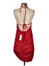Hutch 100% Polyester Solid Red Cocktail Dress Size S - photo 2