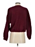 Ann Taylor LOFT Solid Burgundy Pullover Sweater Size S - photo 2
