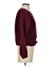 Ann Taylor LOFT Solid Burgundy Pullover Sweater Size S - photo 4