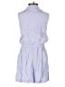 Uniqlo 100% Rayon Solid Blue Romper Size XS - photo 2