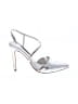 Assorted Brands Metallic Silver Heels Size EU 38 1/2 - photo 1