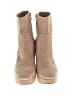 Vince Camuto 100% Leather Tan Ankle Boots Size 7 1/2 - photo 2