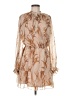 AaKaa 100% Polyester Tan Cocktail Dress Size M - photo 1