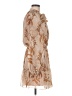 AaKaa 100% Polyester Tan Cocktail Dress Size M - photo 4
