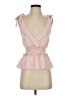 Amanda Uprichard 100% Polyester Pink Sleeveless Blouse Size P (petite) - photo 1