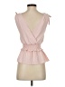 Amanda Uprichard 100% Polyester Pink Sleeveless Blouse Size P (petite) - photo 2