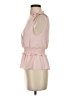 Amanda Uprichard 100% Polyester Pink Sleeveless Blouse Size P (petite) - photo 5
