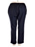 Fashion Nova 100% Polyester Solid Blue Casual Pants Size 3X - photo 2