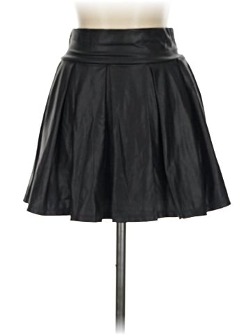 Spirit Faux Leather Skirt (view 1)